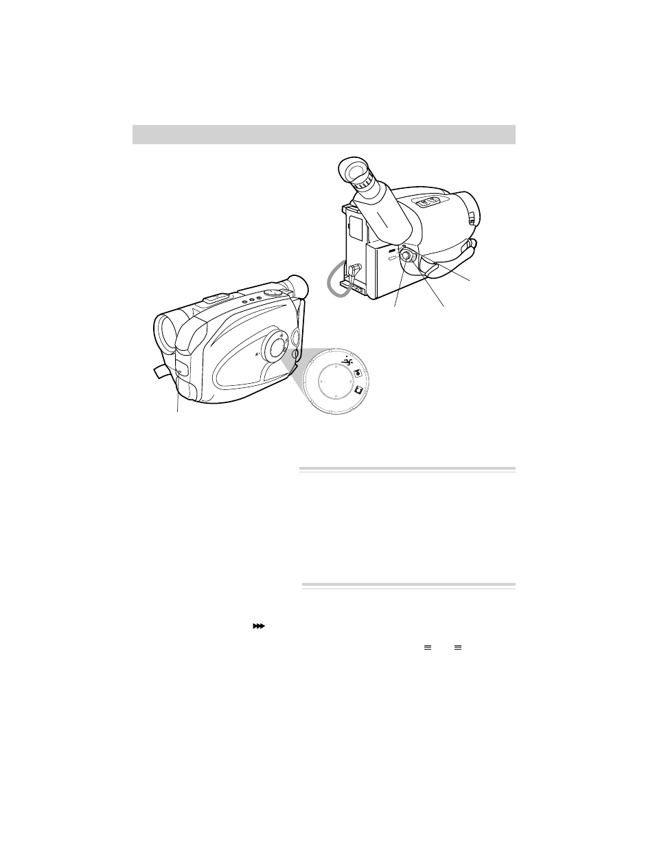 First-time operation, Appears in the viewfinder, Ae dial (continued on next page) | RCA CC6271 User Manual | Page 10 / 92