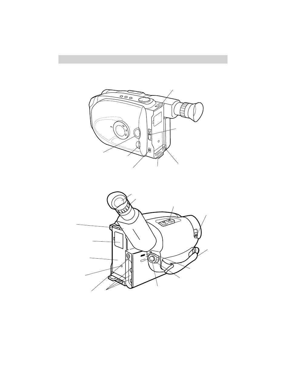 First-time operation, Review camcorder’s operating controls, Pa u s e | Gh t | RCA CC6271 User Manual | Page 13 / 92