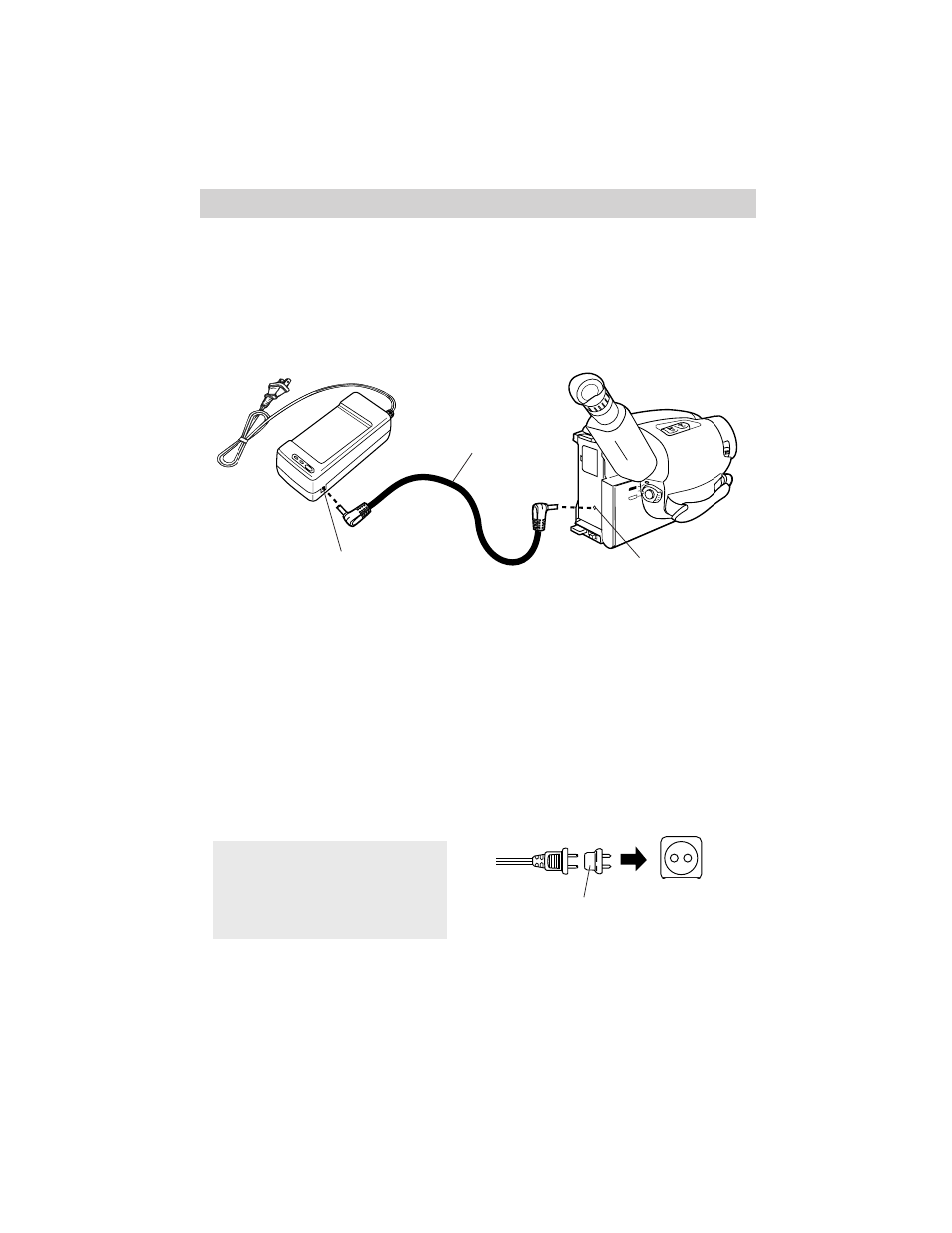 Power your camcorder, Use the adapter/charger to power your camcorder | RCA CC6271 User Manual | Page 14 / 92