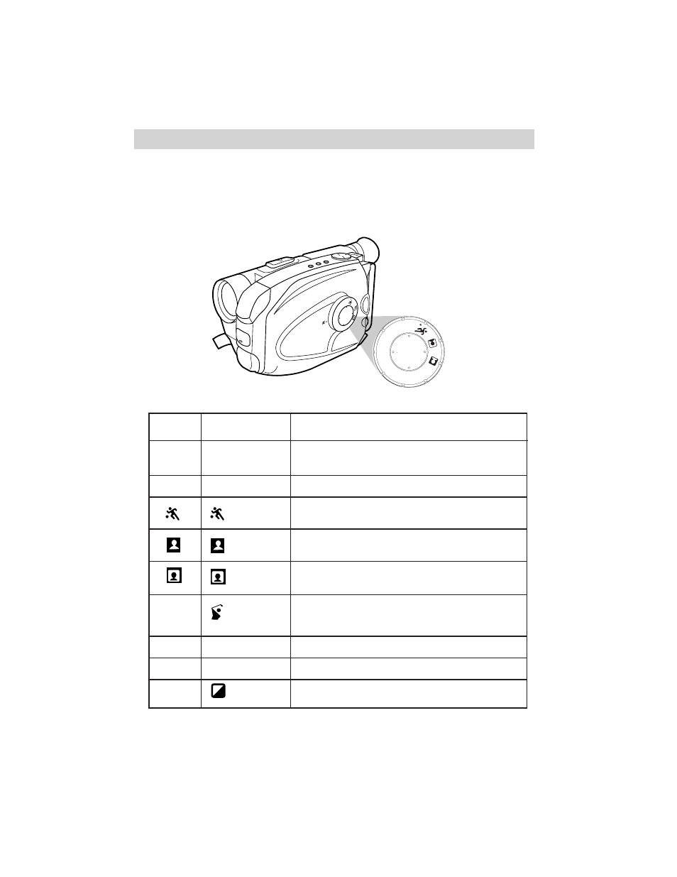 Recording, Ae dial, Mode name uses and indicator | Sepia | RCA CC6271 User Manual | Page 45 / 92
