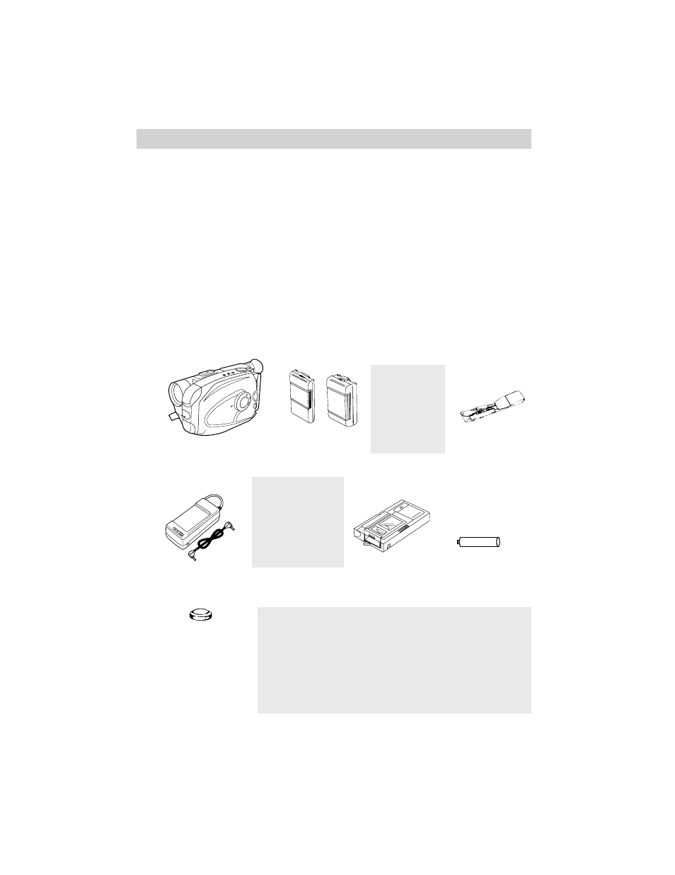 First-time operation, Unpack the camcorder and accessories, Assistance | RCA CC6271 User Manual | Page 5 / 92