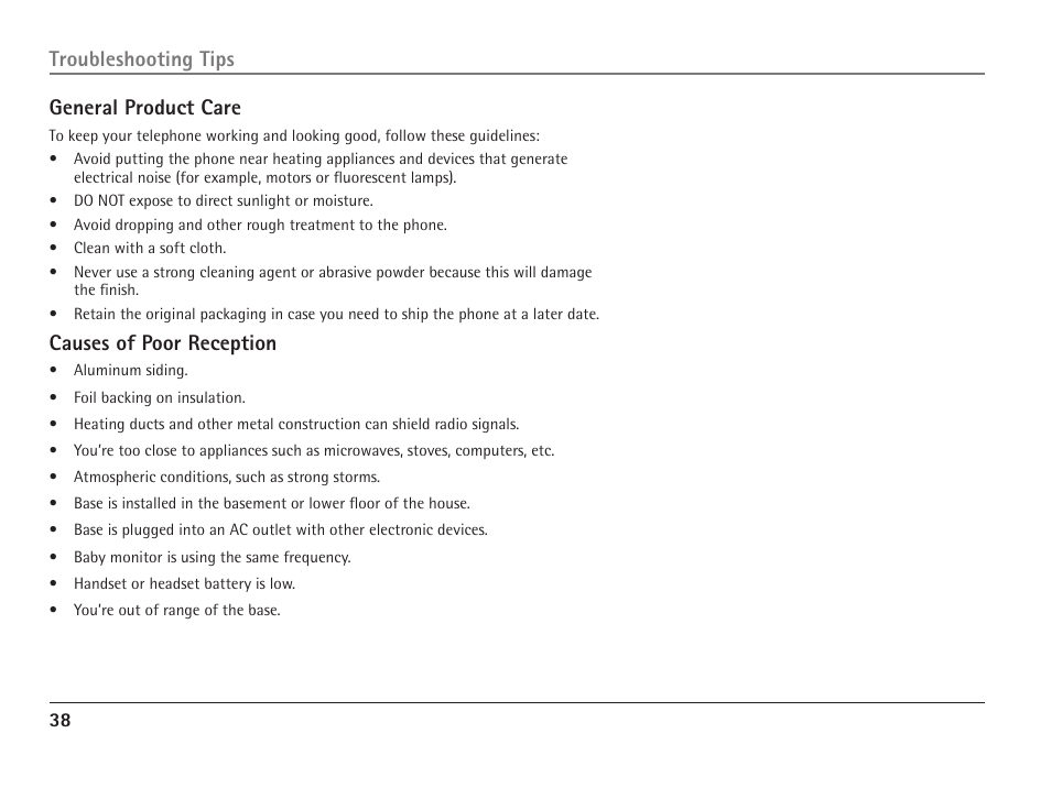 RCA ViSYS 25110 User Manual | Page 38 / 92