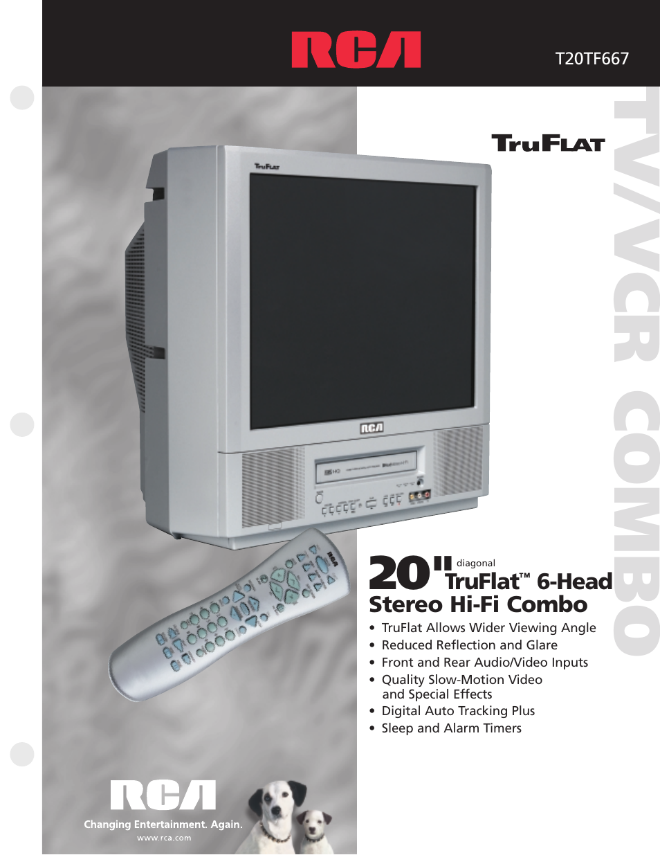 RCA TruFlat T20TF667 User Manual | 4 pages