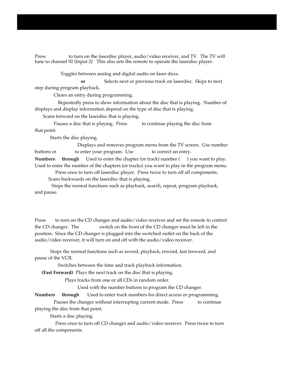 Using your system remote control, Buttons | RCA HT35713BD User Manual | Page 13 / 36