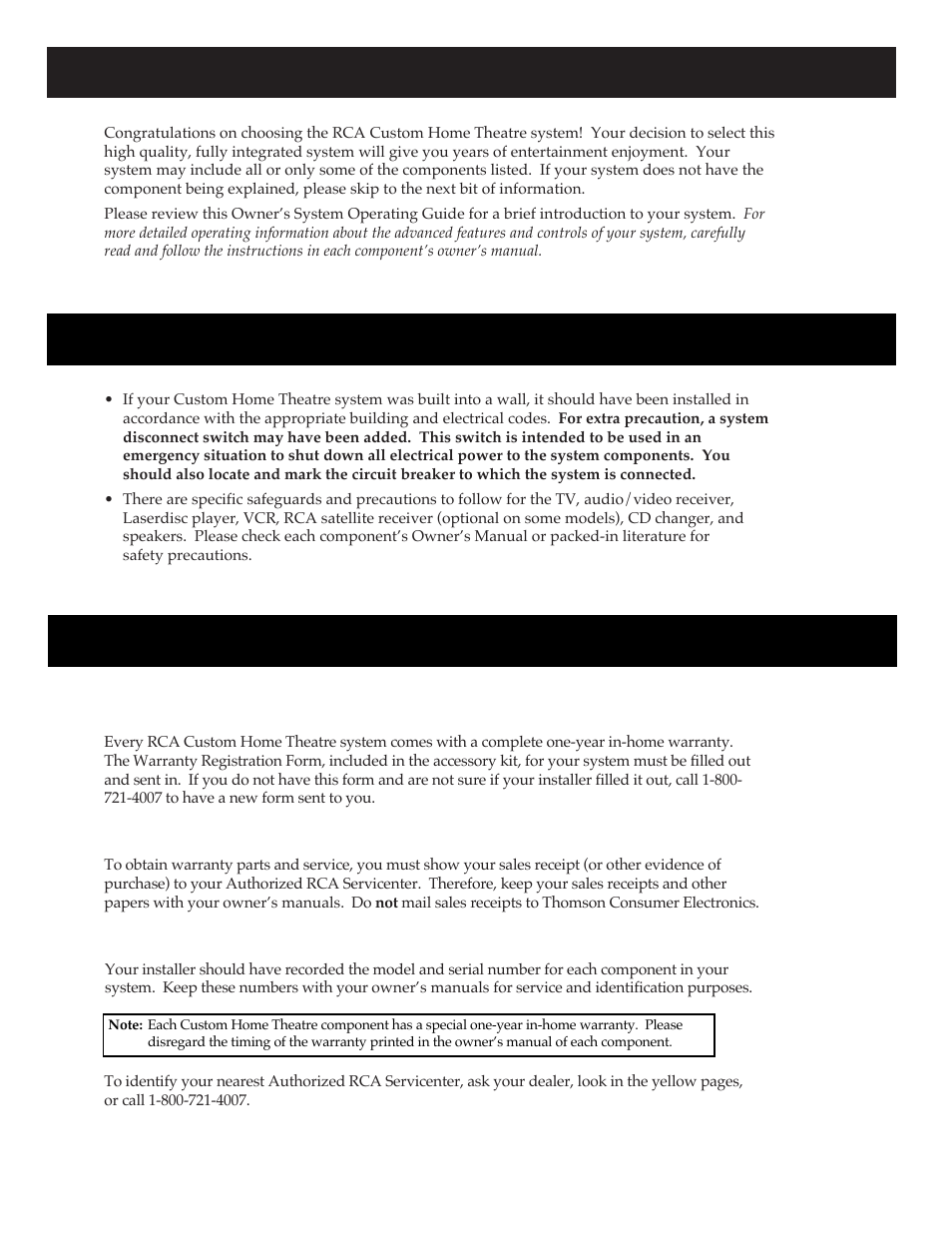 Important information | RCA HT35713BD User Manual | Page 2 / 36