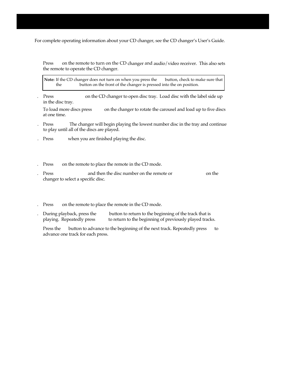 Using your cd changer | RCA HT35713BD User Manual | Page 31 / 36