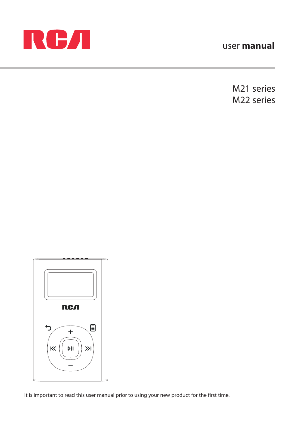 RCA M2204BL User Manual | 87 pages