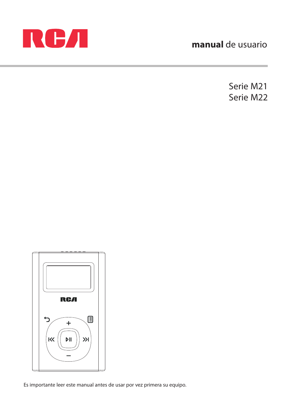 Serie m21 serie m22 manual de usuario | RCA M2204BL User Manual | Page 30 / 87