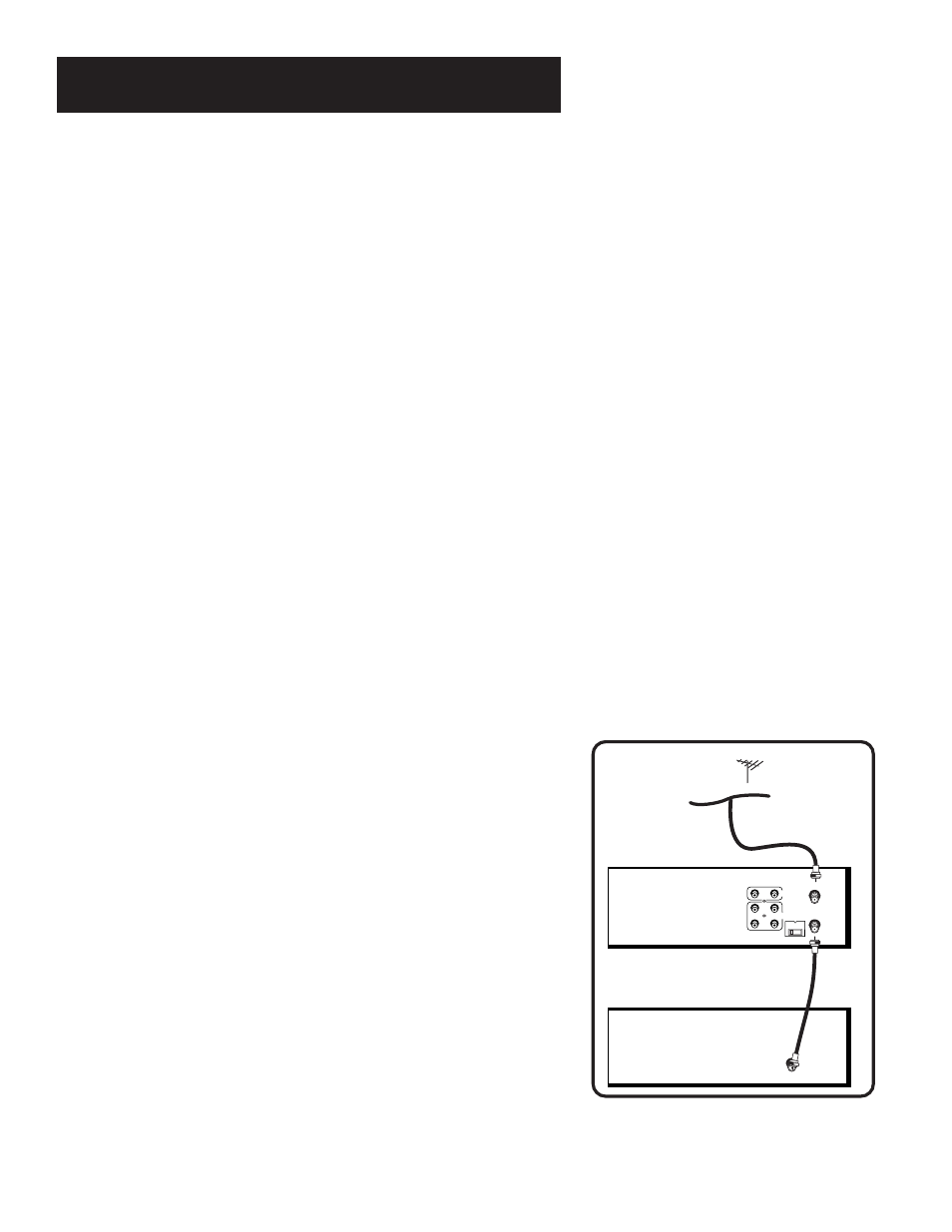 First things first, 4step 1: unpack what’s in the box, Step 2: install batteries in the remote control | Step 3: connect your vcr | RCA VR629HF User Manual | Page 6 / 64