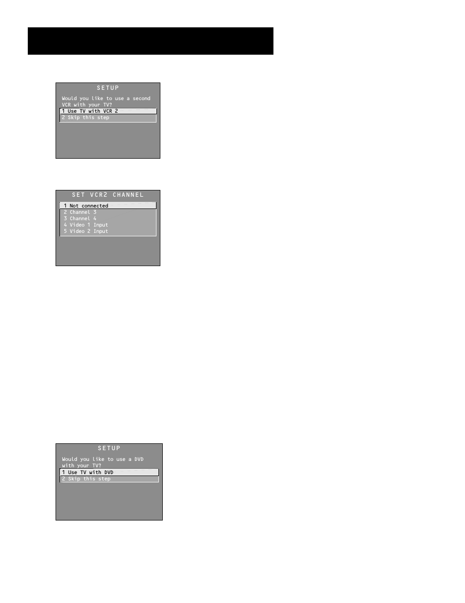 Interactive setup, Setting the dvd channel (auto tuning) | RCA Pius+ Gold System User Manual | Page 20 / 64