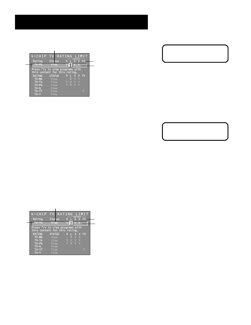 Features and controls, Viewing specific content themes | RCA Pius+ Gold System User Manual | Page 53 / 64