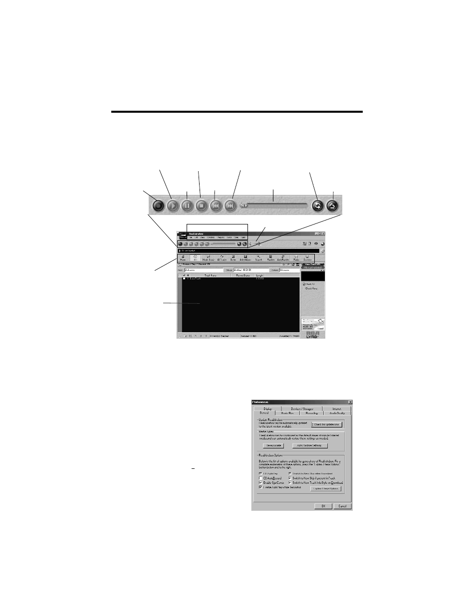 Getting started, Learn the realjukebox basic controls | RCA RD2211 User Manual | Page 28 / 64