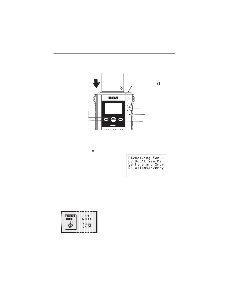 Player features, Playing a compactflash card, Compactflash | RCA RD2211 User Manual | Page 43 / 64