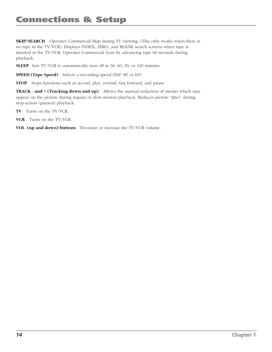 Connections & setup | RCA T13208 User Manual | Page 16 / 48