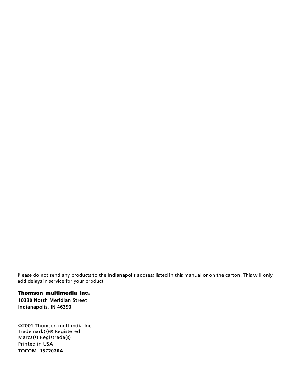 RCA T13208 User Manual | Page 48 / 48