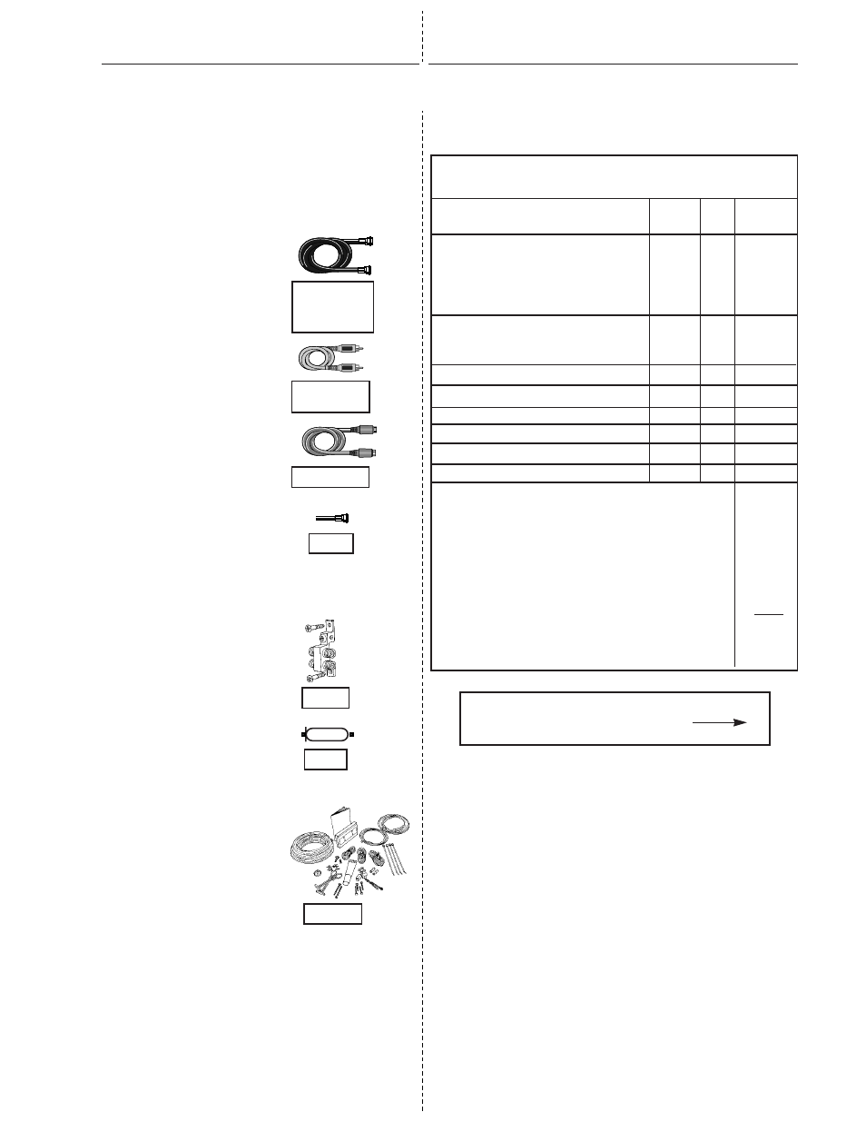 Accessories, Cables and connectors, Miscellaneous supplies | Order form for dss accessories, Complete other side, also | RCA DRD203 RW User Manual | Page 65 / 68