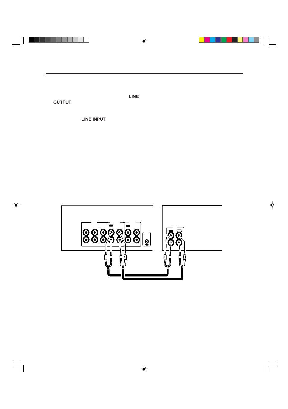 Connections, Connecting power, Line output | Line input | RCA SCT-530 User Manual | Page 5 / 16