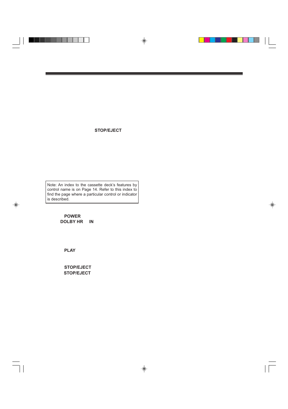 Basic operation | RCA SCT-530 User Manual | Page 6 / 16