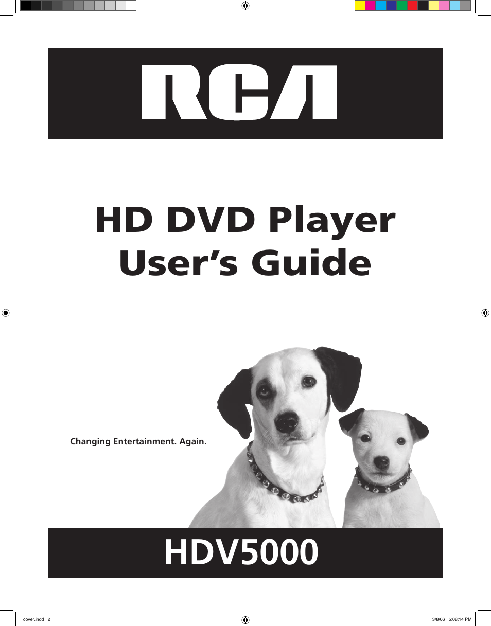 RCA HDV5000 User Manual | 62 pages