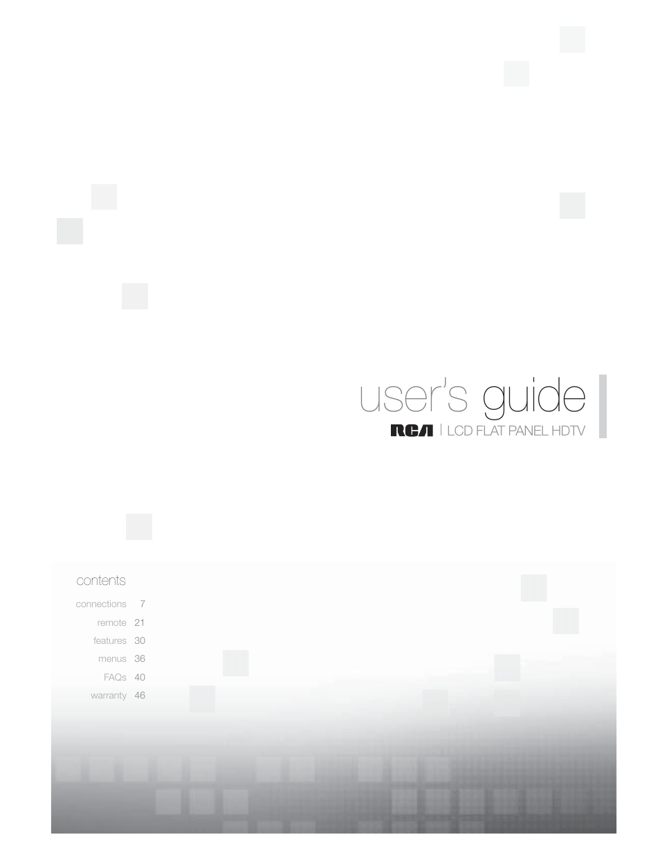 RCA 31Series User Manual | 48 pages