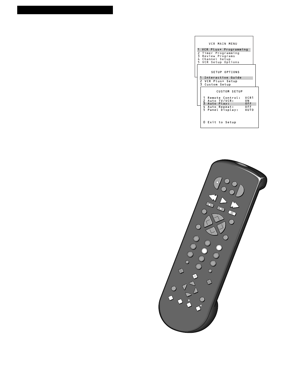 Using the playback features, 19 playing a tape, Auto play feature | Pause for stop action, Slow motion, Picture search | RCA VR539 User Manual | Page 21 / 48