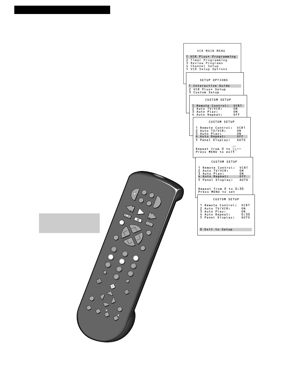 Using the playback features, 24 playing a tape auto repeat | RCA VR539 User Manual | Page 26 / 48