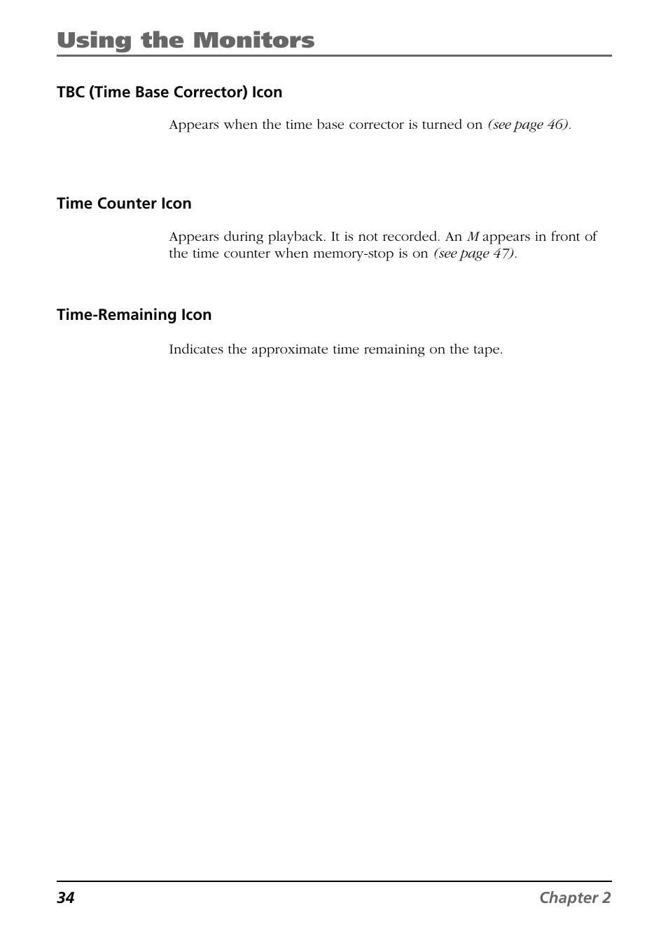 Using the monitors | RCA CC6374 User Manual | Page 36 / 104