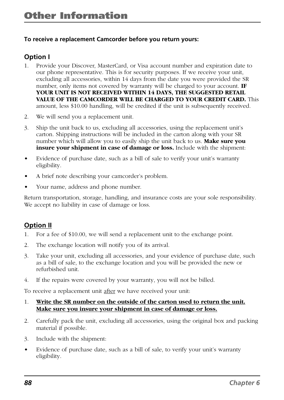 Other information | RCA CC6374 User Manual | Page 90 / 104