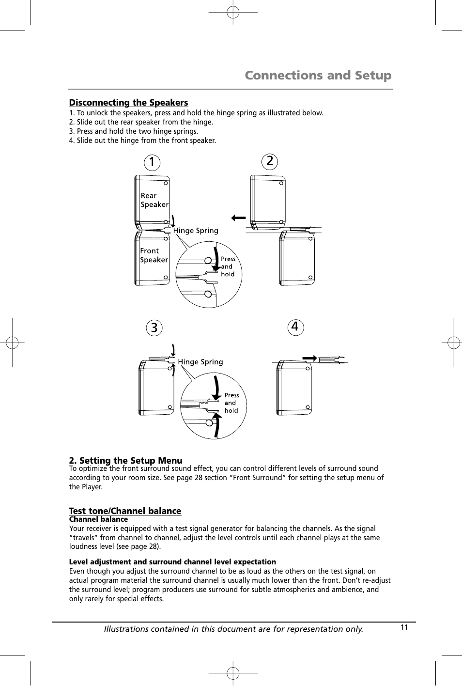 Connections and setup | RCA RTD260 User Manual | Page 13 / 38