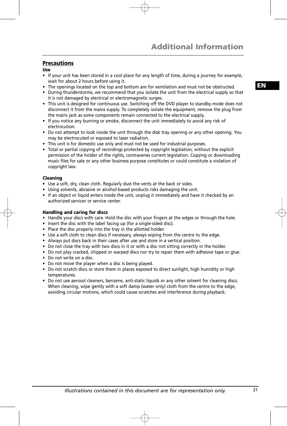 Additional information | RCA RTD260 User Manual | Page 33 / 38