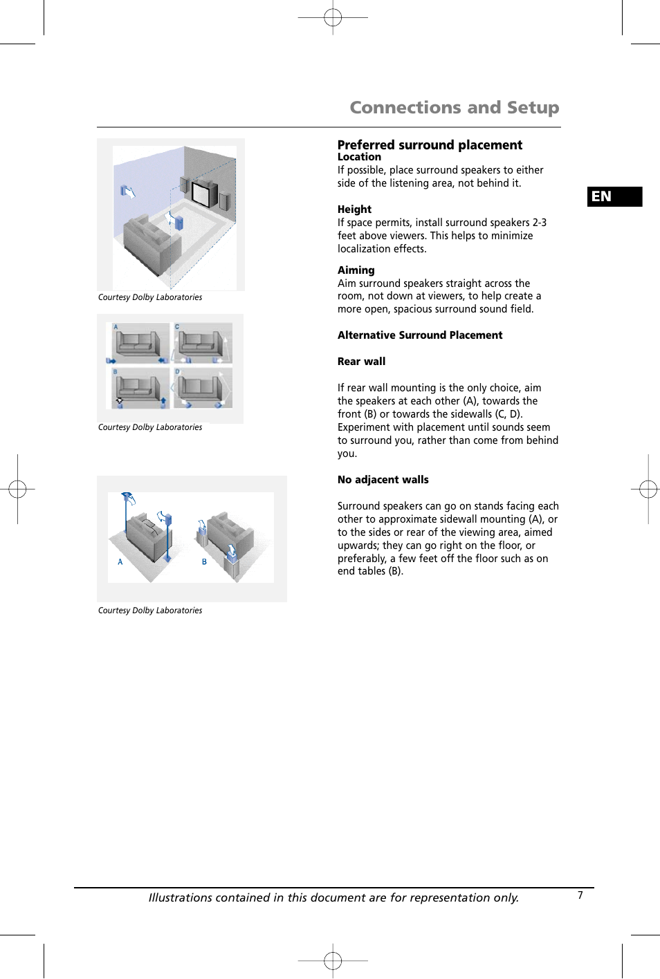 Connections and setup | RCA RTD260 User Manual | Page 9 / 38