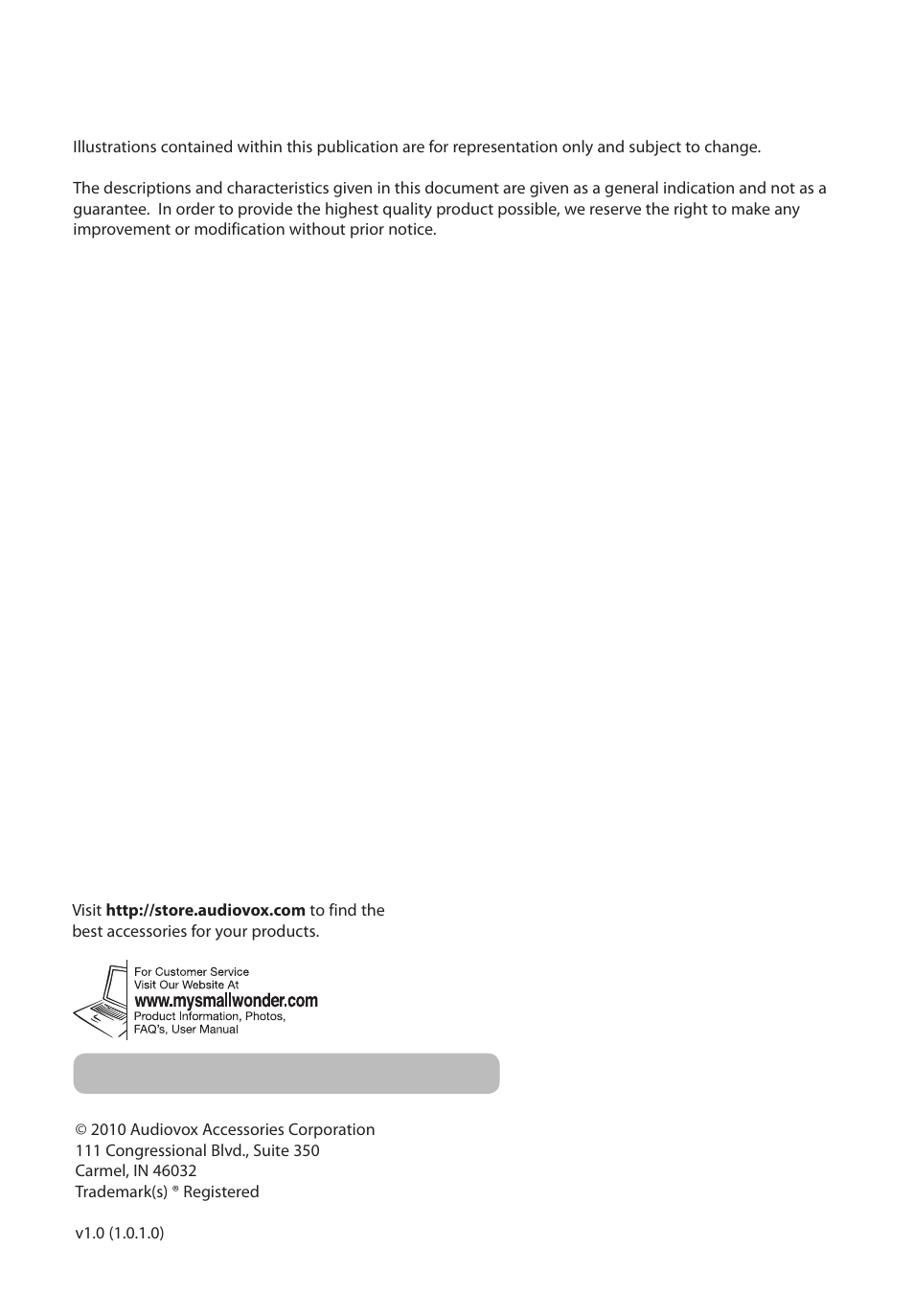RCA EZ1010BL User Manual | Page 29 / 29