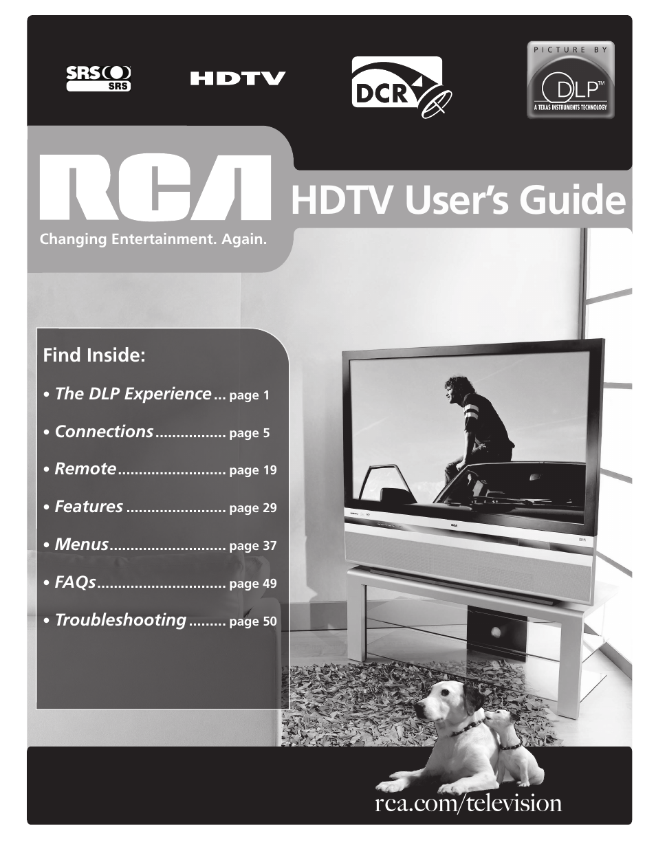 RCA Scenium M50WH187 User Manual | 64 pages