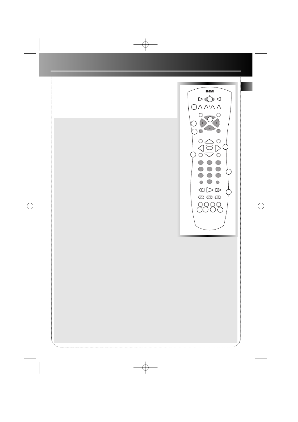 Operating your receiver, Your remote control | RCA HOME THEATER AUDIO VIDEO RECEIVER RT2500 User Manual | Page 11 / 22