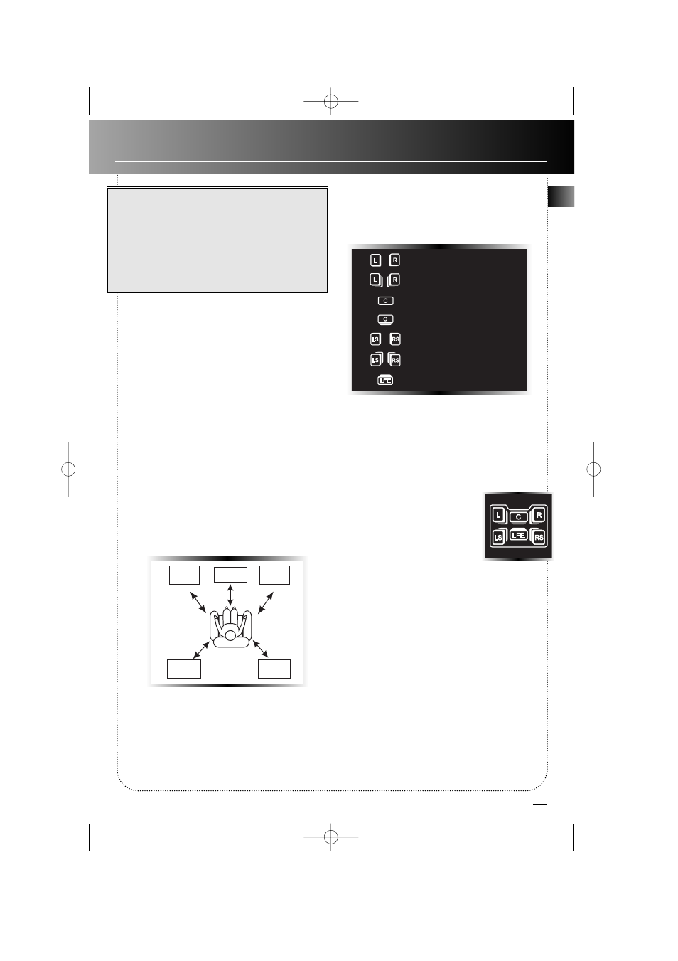 Advanced sound control, Speaker icons, Speaker distance | Displaying program formats | RCA HOME THEATER AUDIO VIDEO RECEIVER RT2500 User Manual | Page 15 / 22