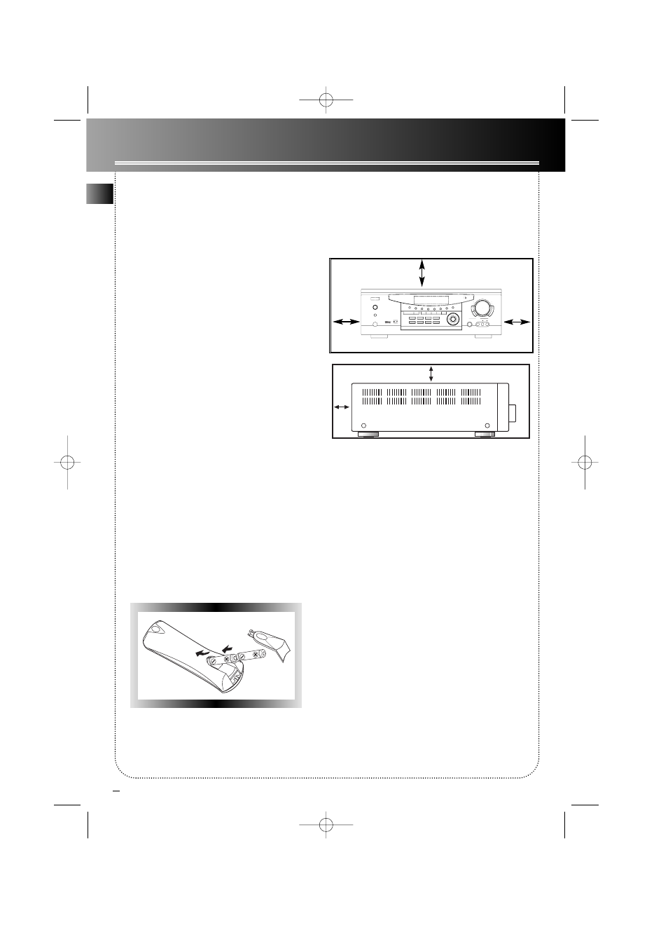 Getting started, Unpacking the receiver, Inserting batteries into remote control | Set up and maintenance of the receiver | RCA HOME THEATER AUDIO VIDEO RECEIVER RT2500 User Manual | Page 4 / 22