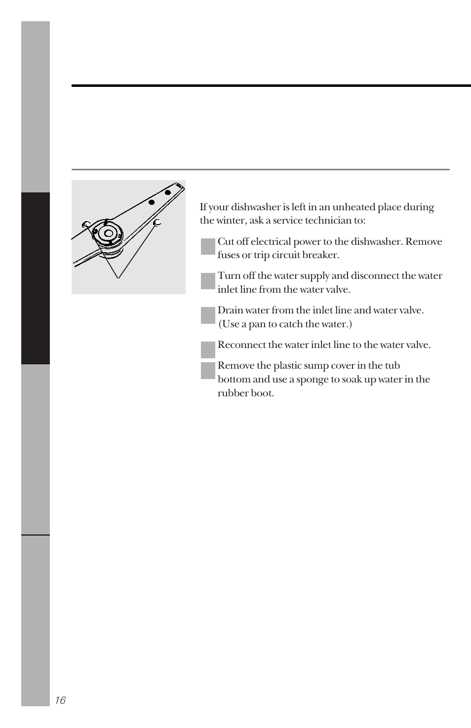 Care and cleaning, Care and cleaning , 17, Caring for the dishwasher | RCA PSD3420 User Manual | Page 16 / 32