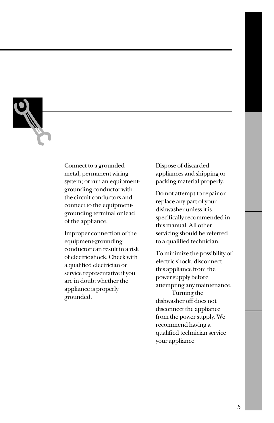 Proper installation and maintenance | RCA PSD3420 User Manual | Page 5 / 32