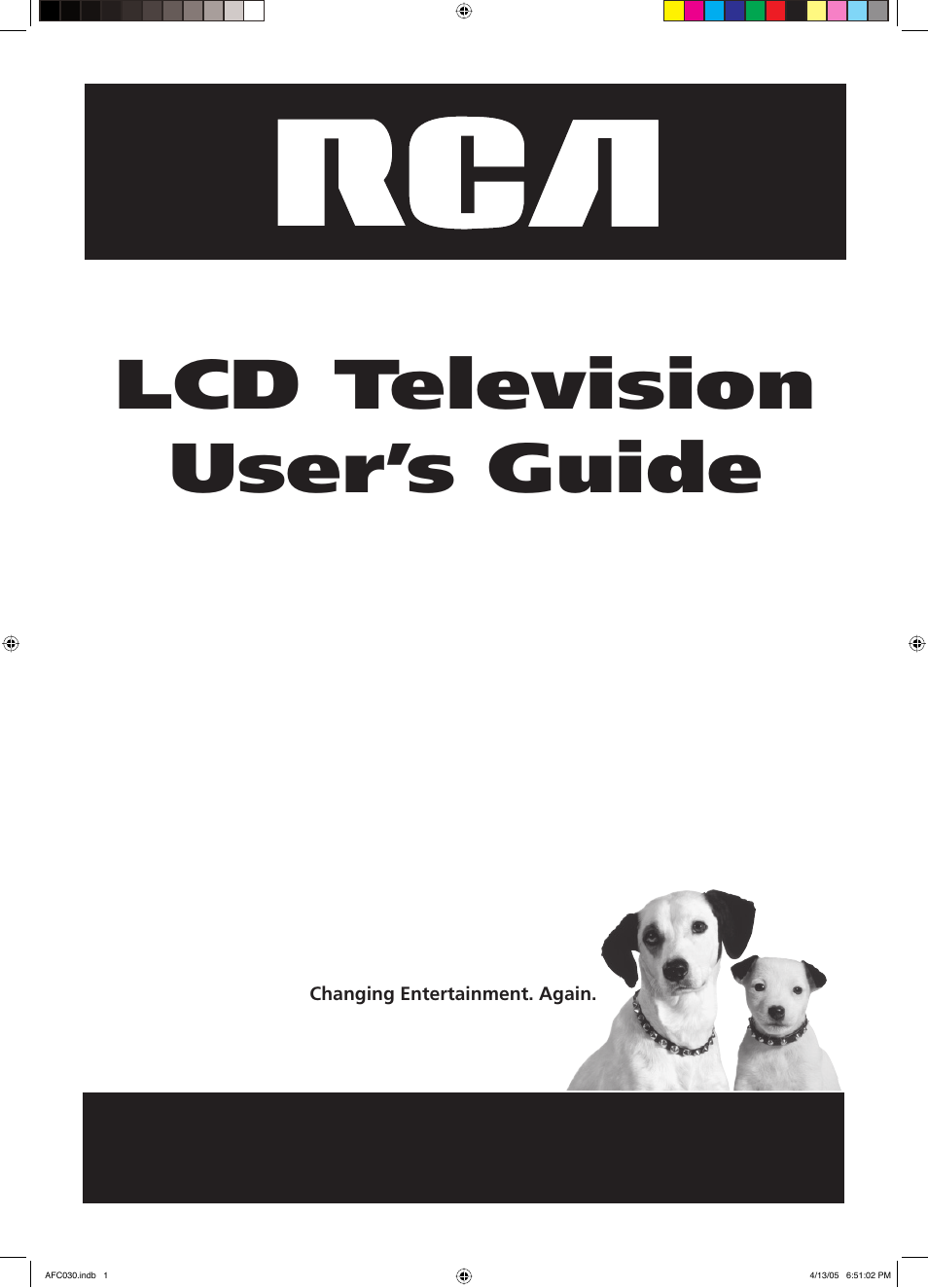 RCA L23W10 User Manual | 36 pages