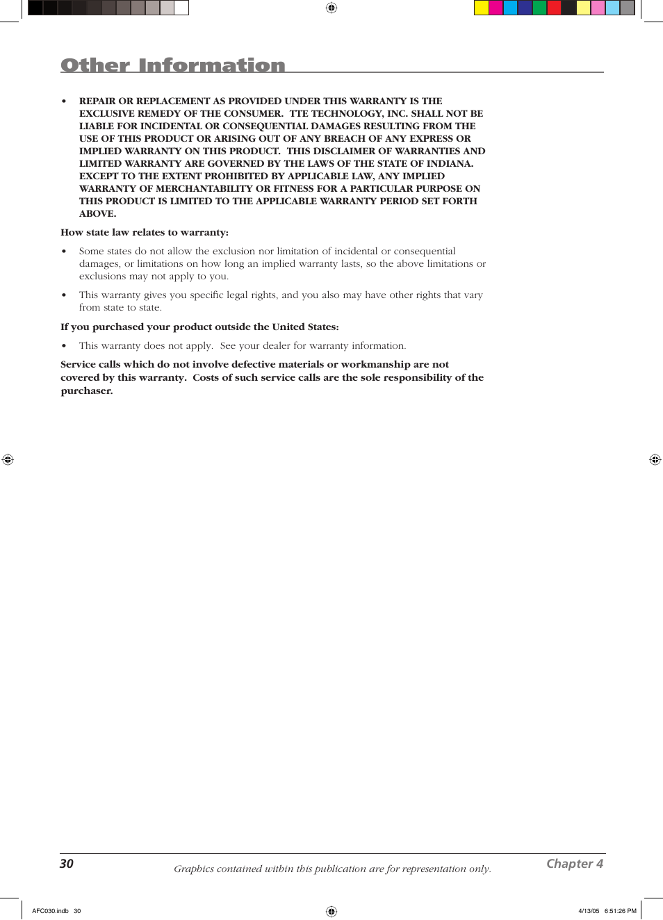 Other information | RCA L23W10 User Manual | Page 34 / 36