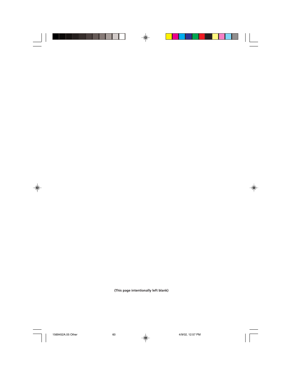 RCA F20TF10 User Manual | Page 62 / 64