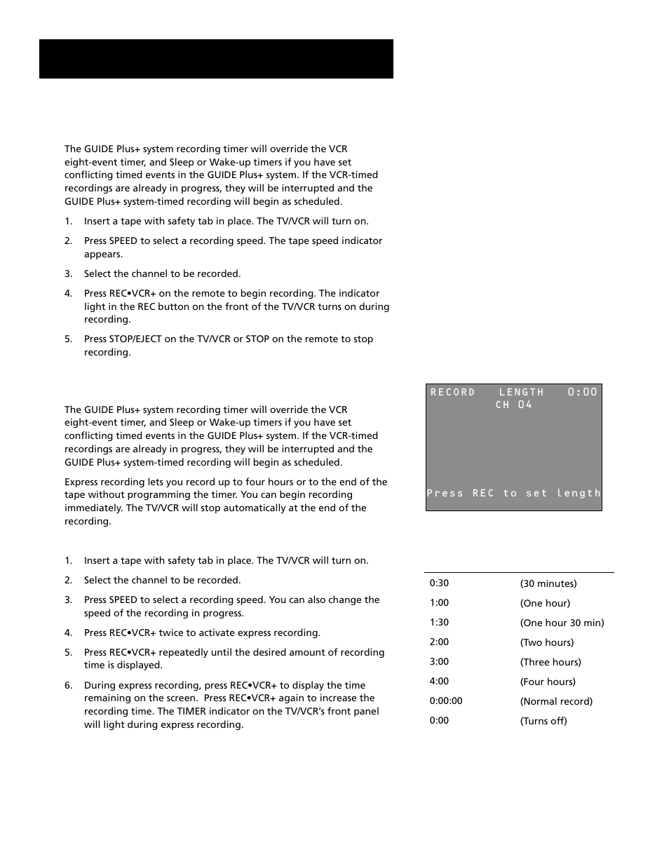 Operating instructions | RCA T19067 User Manual | Page 31 / 64