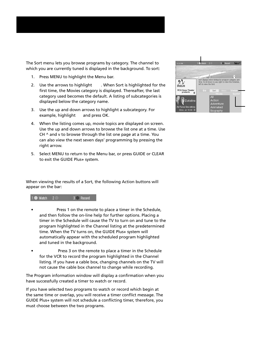 Features and controls | RCA T19067 User Manual | Page 49 / 64