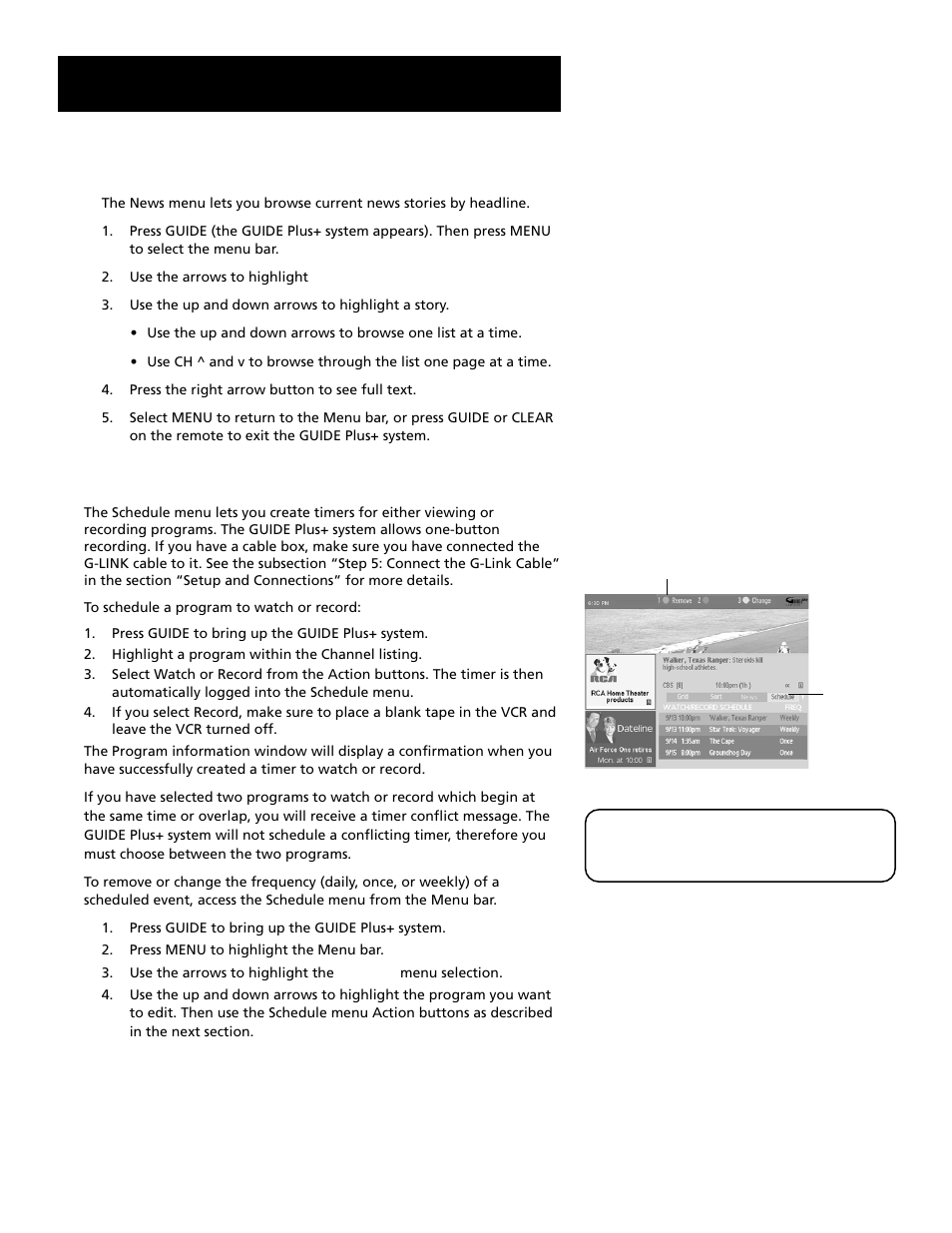 Features and controls | RCA T19067 User Manual | Page 50 / 64