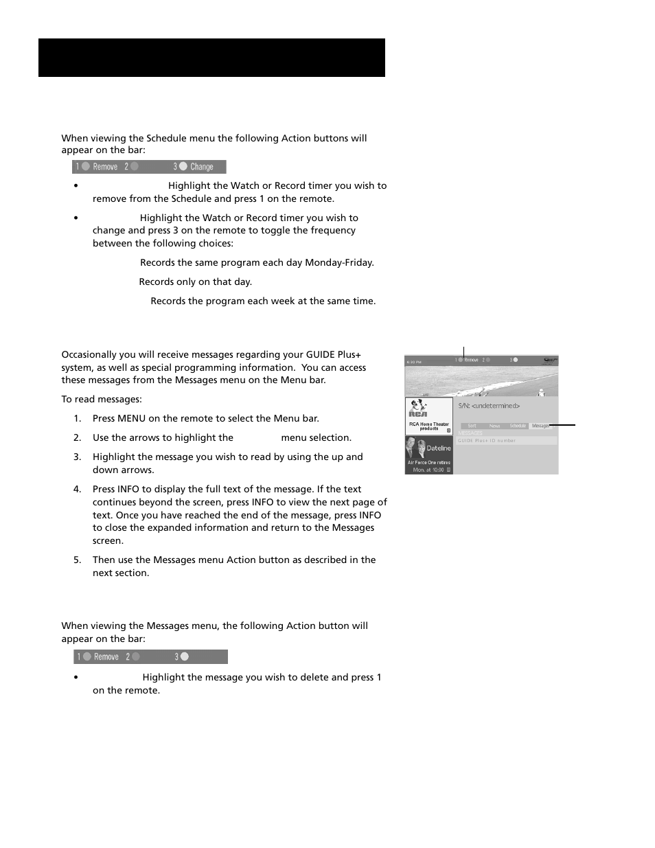 Features and controls | RCA T19067 User Manual | Page 51 / 64