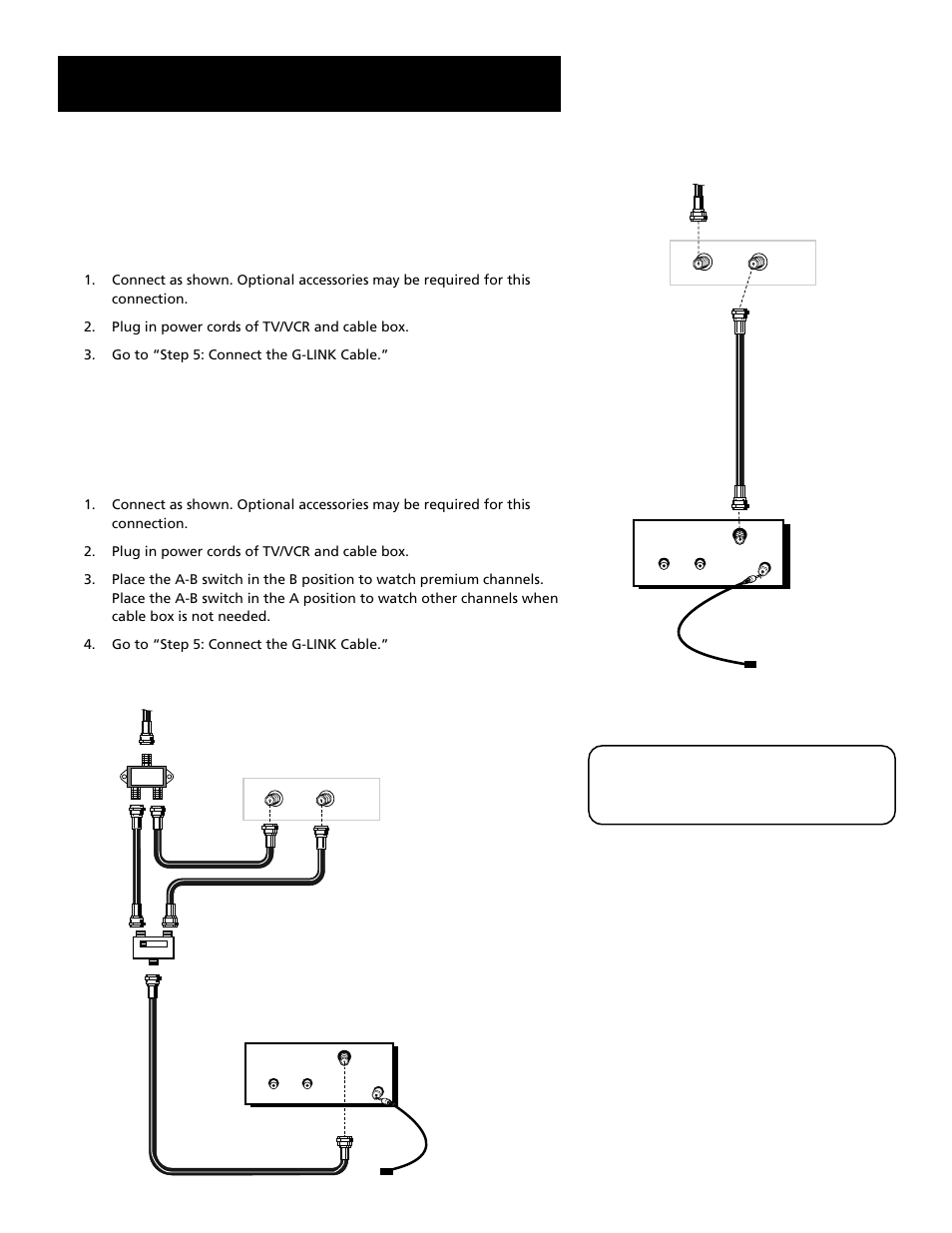 Setup and connections | RCA T19067 User Manual | Page 8 / 64