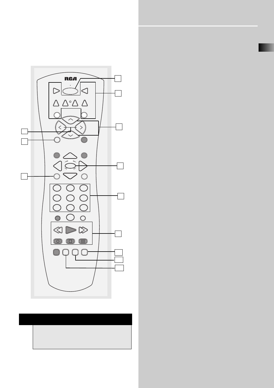 Operating your receiver, Your remote control | RCA RT2250 User Manual | Page 13 / 31