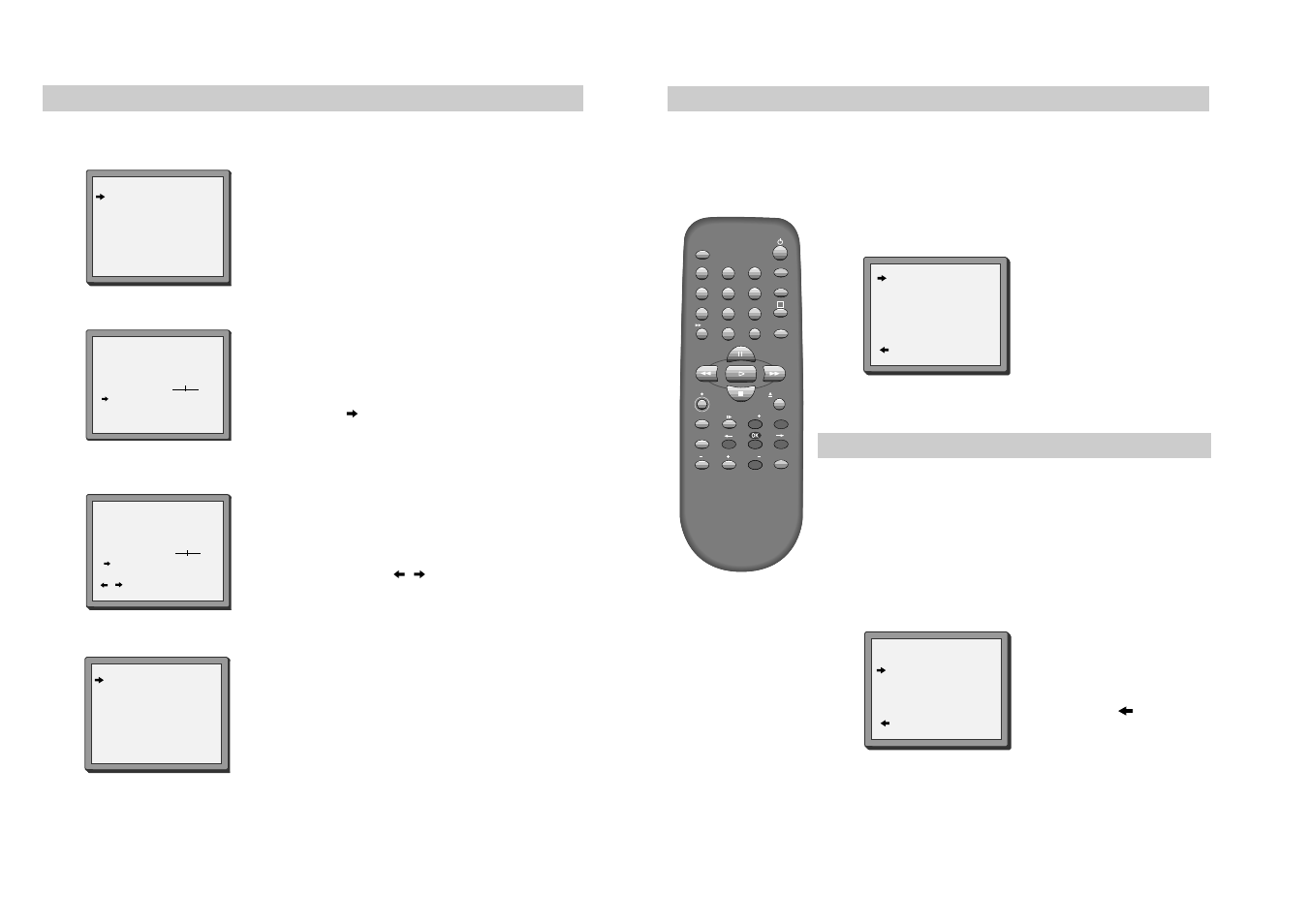 Sorting programme locations, Clearing programme locations, Station names | Buttons. press ok to confirm and menu to end | RCA BLD-6HD1 User Manual | Page 7 / 17