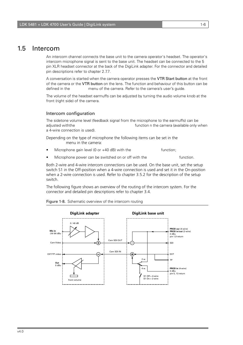 5 intercom, Intercom configuration | RCA LDK 5481 User Manual | Page 10 / 48