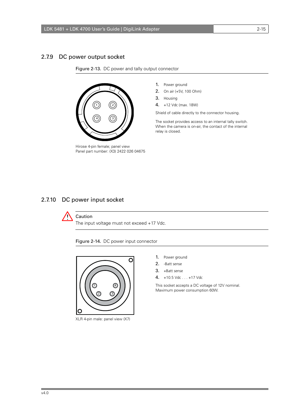 9 dc power output socket, 10 dc power input socket | RCA LDK 5481 User Manual | Page 25 / 48